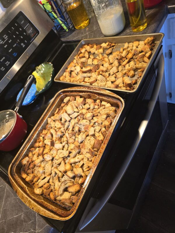Sourdough Italian Croutons